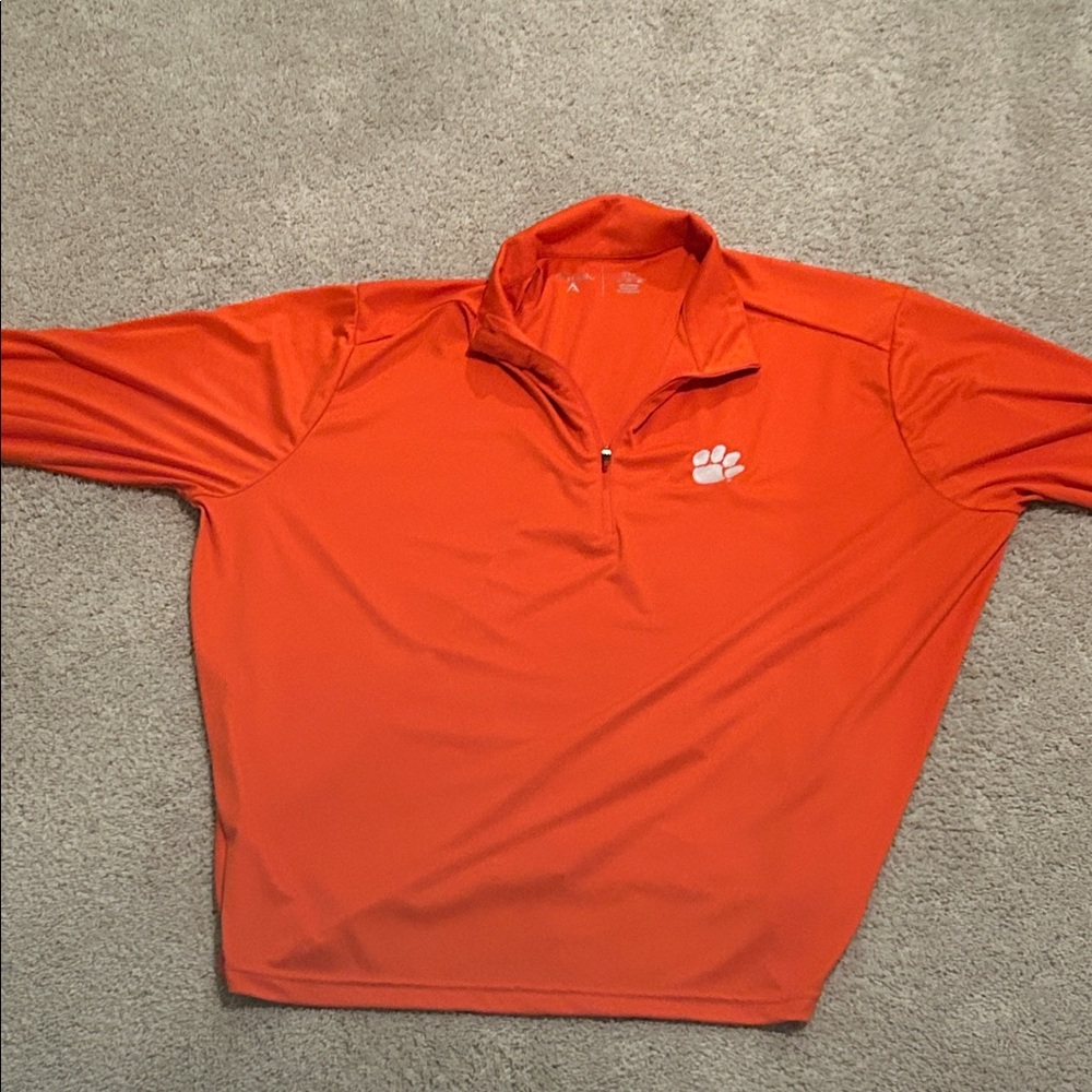 Antigua Vibrant Orange Pullover